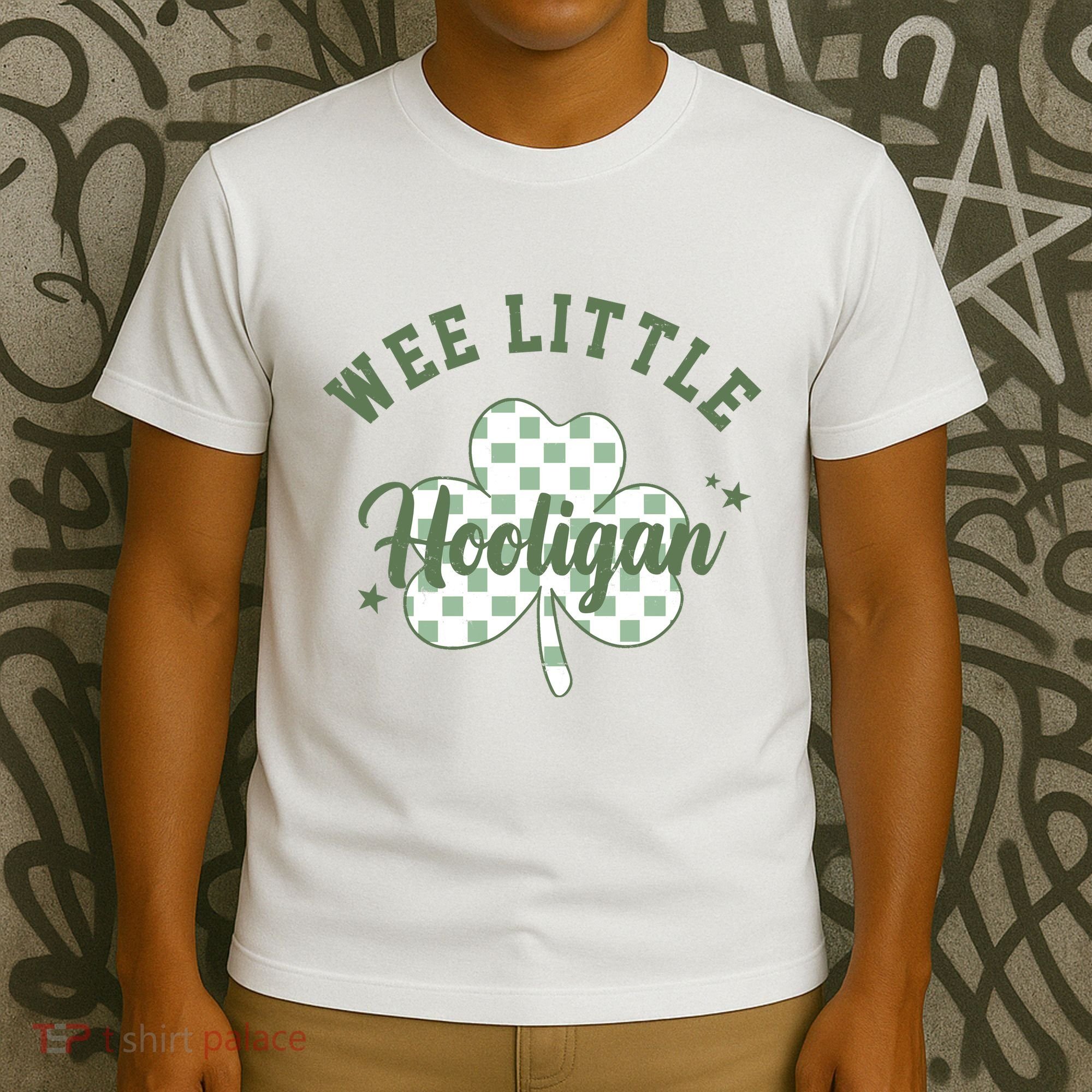 Wee Little Hooligan St Patricks Day Vintage T-Shirt