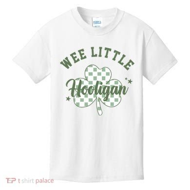 Wee Little Hooligan St Patricks Day Vintage Kids T-Shirt
