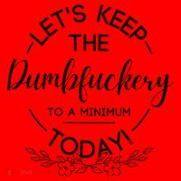 Womens  Lets Keep The Dumb F To A Minimum Today  Funny Sarcastic Santa Hat thumb 1
