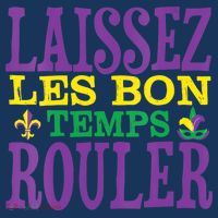 Womens Laissez Les Bons Temps Rouler Mardi Gras Funny Party Costume Women's Hoodie thumb 2