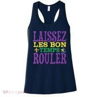 Womens Laissez Les Bons Temps Rouler Mardi Gras Funny Party Costume Women's Tank Top thumb 0