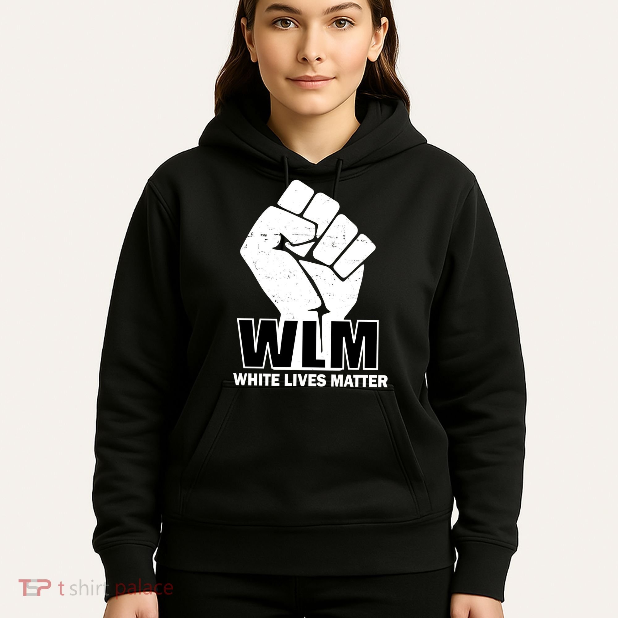 WLM White Lives Matters Fist Hoodie