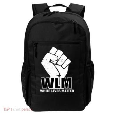 WLM White Lives Matters Fist Backpack