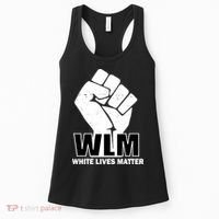 WLM White Lives Matters Fist Women's Tank Top thumb 0