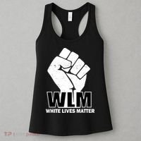WLM White Lives Matters Fist Women's Tank Top thumb 3