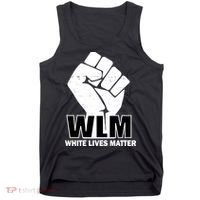 WLM White Lives Matters Fist Tank Top thumb 0
