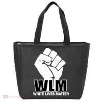 WLM White Lives Matters Fist Tote Bag thumb 0