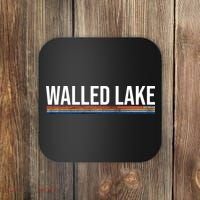 Walled Lake Michigan Retro Coaster thumb 0