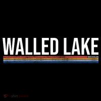 Walled Lake Michigan Retro Coaster thumb 2