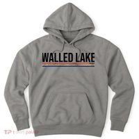 Walled Lake Michigan Retro Hoodie thumb 0