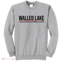 Walled Lake Michigan Retro Sweatshirt thumb 0