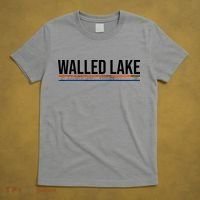 Walled Lake Michigan Retro T-Shirt thumb 5