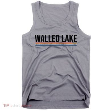 Walled Lake Michigan Retro Tank Top