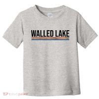 Walled Lake Michigan Retro Toddler T-Shirt thumb 0