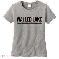 Walled Lake Michigan Retro Women's T-Shirt thumb 0
