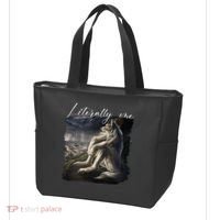 Wolf Literally Me Funny Meme Tote Bag thumb 3