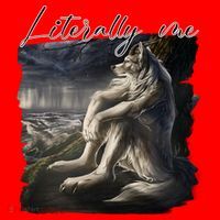Wolf Literally Me Funny Meme Santa Hat thumb 1
