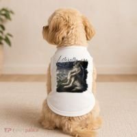 Wolf Literally Me Funny Meme Doggie Tank thumb 2