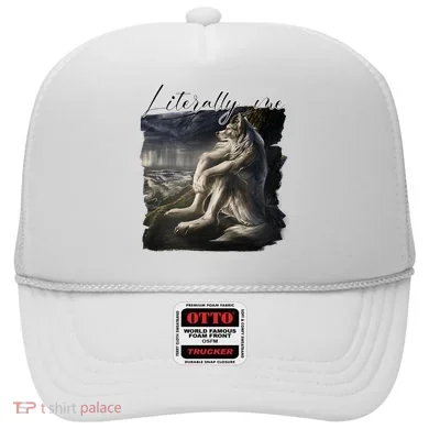 Wolf Literally Me Funny Meme Hat