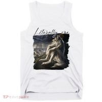 Wolf Literally Me Funny Meme Tank Top thumb 0