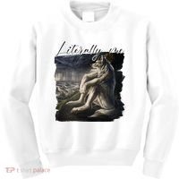 Wolf Literally Me Funny Meme Kids Sweatshirt thumb 0