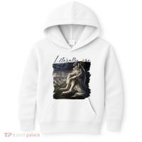 Wolf Literally Me Funny Meme Kids Hoodie thumb 0