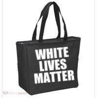 White Lives Matter Tote Bag thumb 2