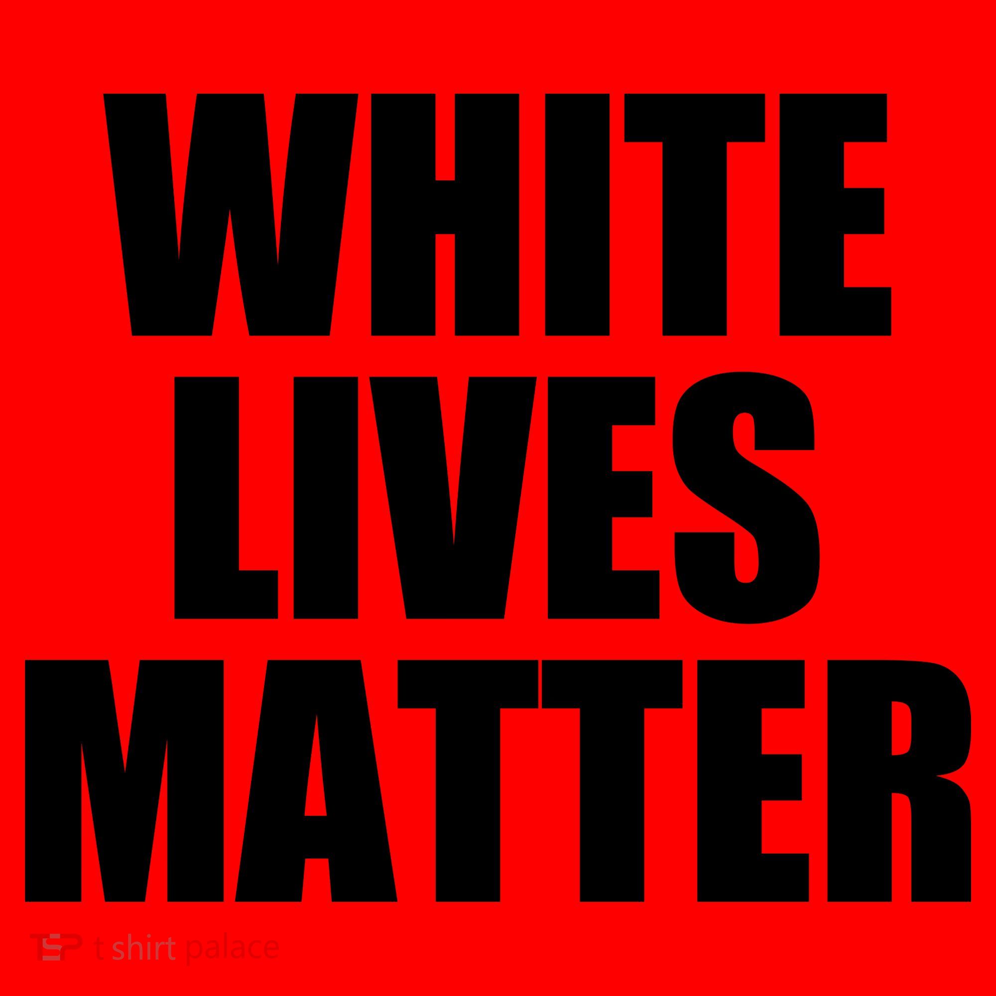 White Lives Matter Santa Hat