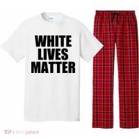 White Lives Matter Pajama Set thumb 0