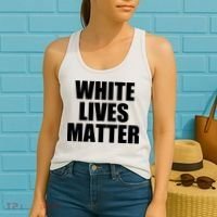 White Lives Matter Women's Tank Top thumb 2