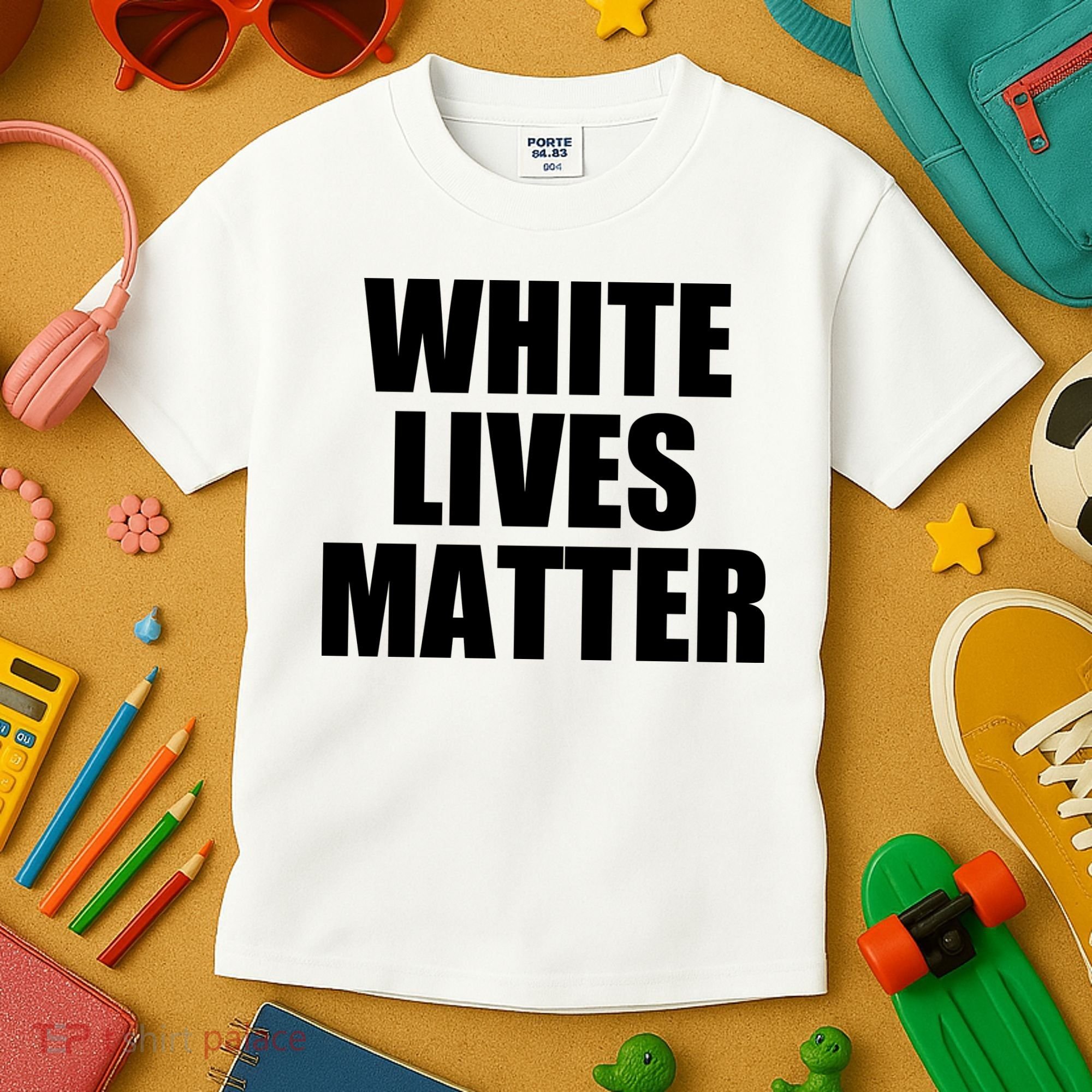 White Lives Matter Kids T-Shirt