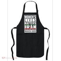 Women's Lives Matter IRAN #Mahsa Amini Apron thumb 0