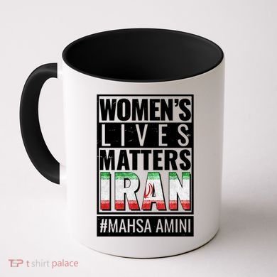Women's Lives Matter IRAN #Mahsa Amini Coffee Mug