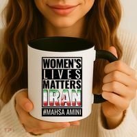 Women's Lives Matter IRAN #Mahsa Amini Coffee Mug thumb 3