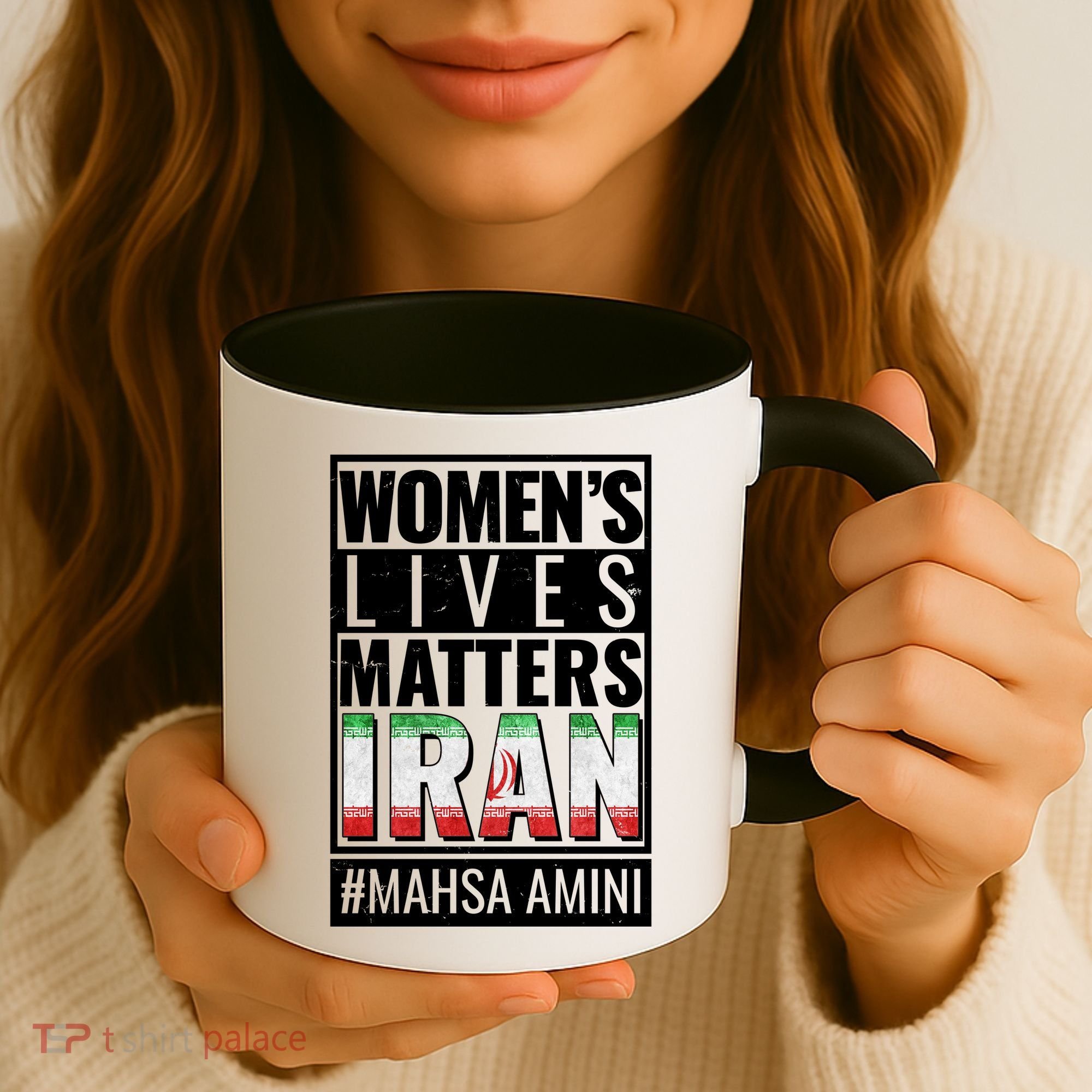 Women's Lives Matter IRAN #Mahsa Amini Coffee Mug