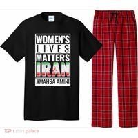 Women's Lives Matter IRAN #Mahsa Amini Pajama Set thumb 0