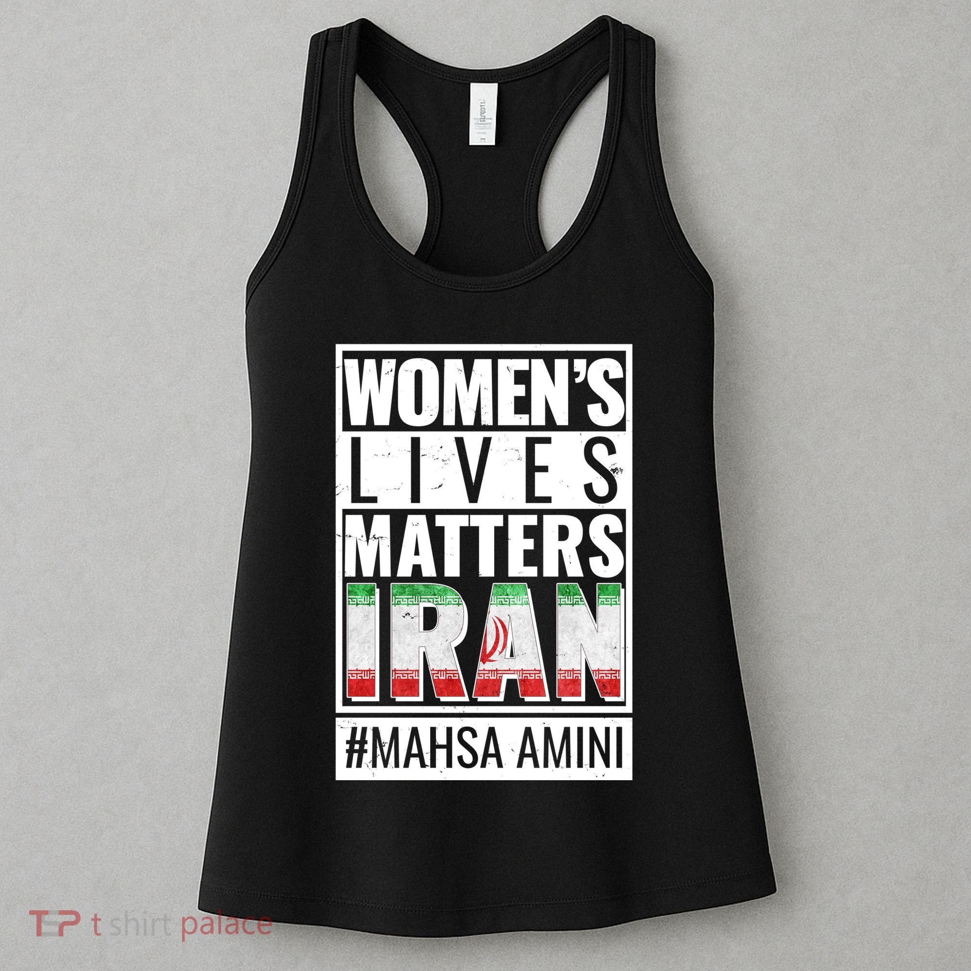 Women's Lives Matter IRAN #Mahsa Amini Women's Tank Top