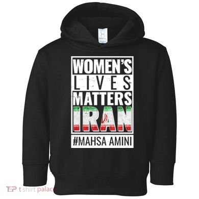 Women's Lives Matter IRAN #Mahsa Amini Toddler Hoodie
