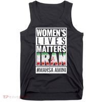 Women's Lives Matter IRAN #Mahsa Amini Tank Top thumb 0