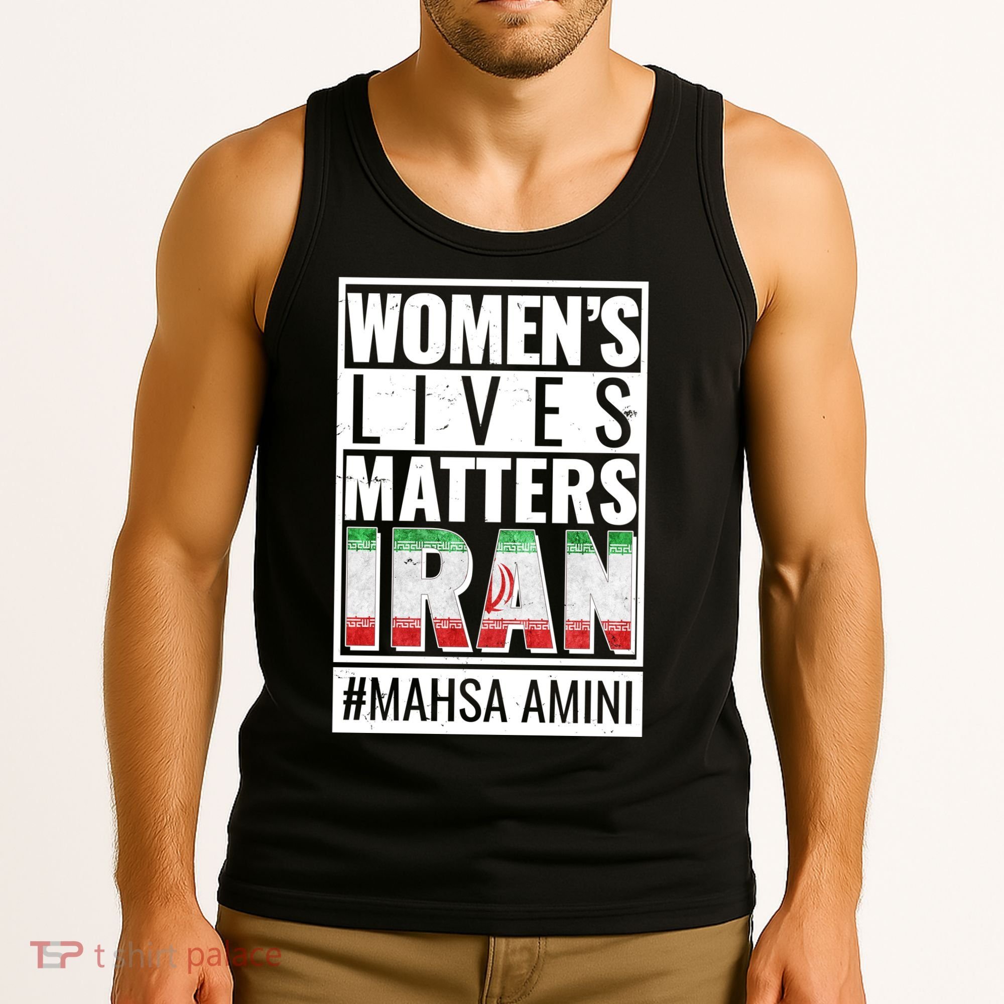 Women's Lives Matter IRAN #Mahsa Amini Tank Top