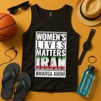 Women's Lives Matter IRAN #Mahsa Amini Tank Top thumb 4