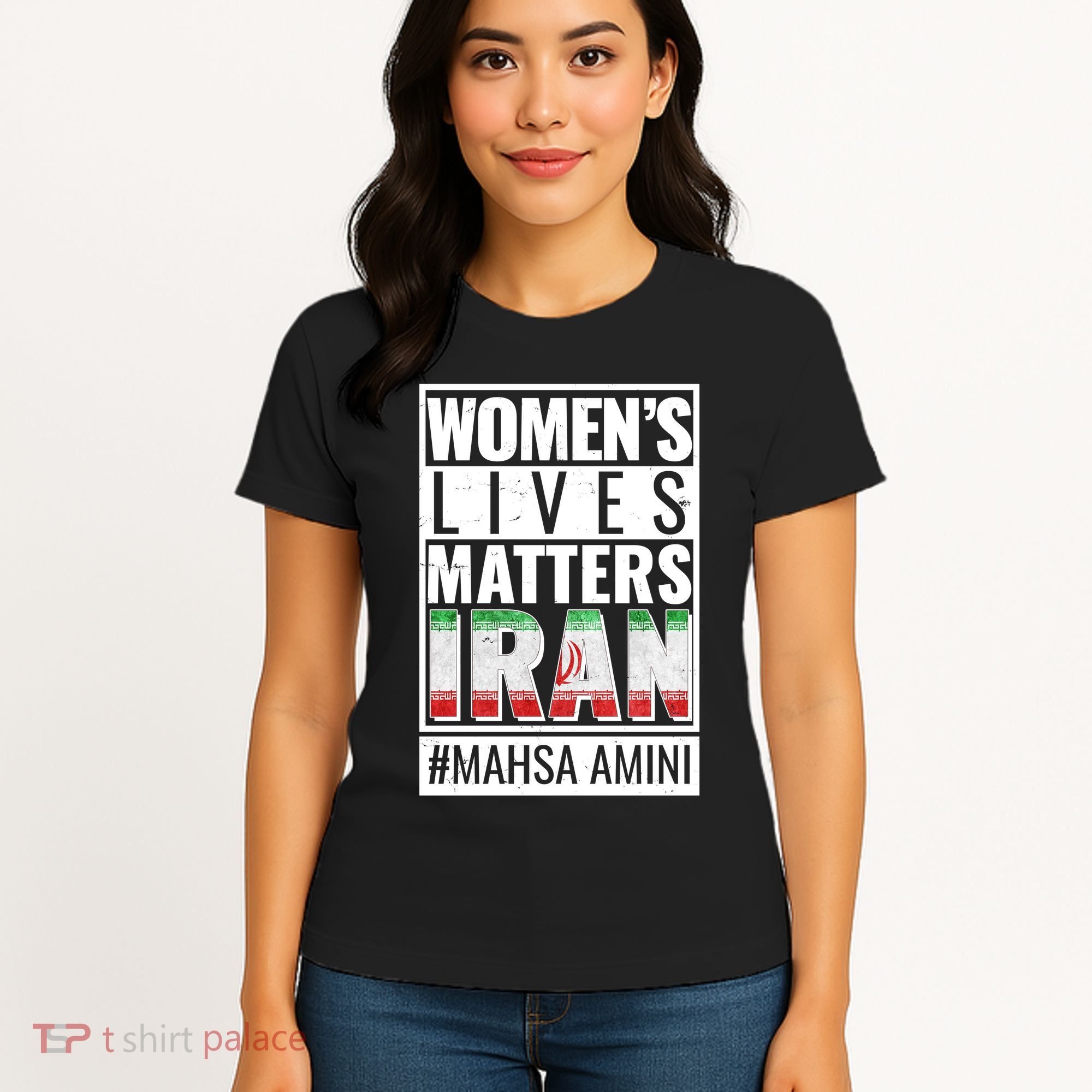 Women's Lives Matter IRAN #Mahsa Amini Women's T-Shirt