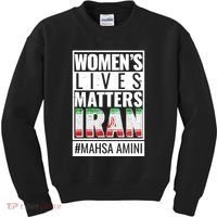 Women's Lives Matter IRAN #Mahsa Amini Kids Sweatshirt thumb 0