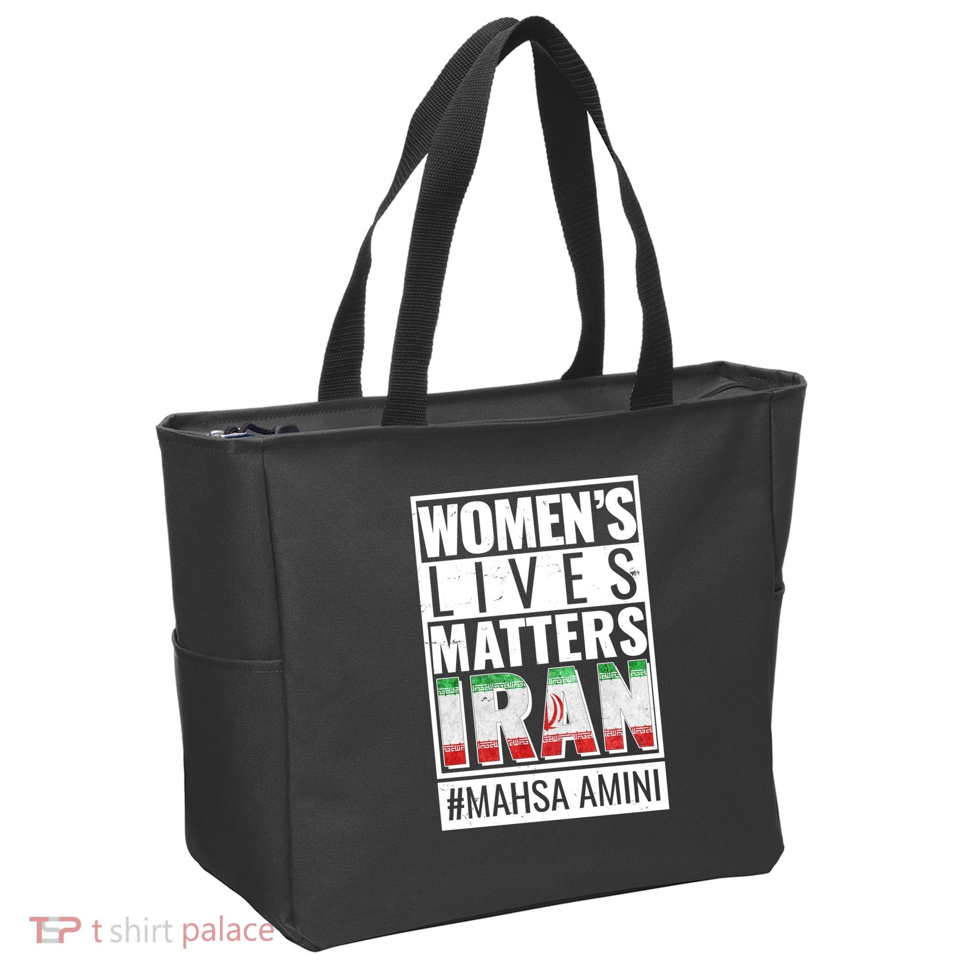 Women's Lives Matter IRAN #Mahsa Amini Tote Bag