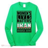 Women's Lives Matter IRAN #Mahsa Amini Long Sleeve Shirt thumb 0