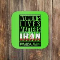 Women's Lives Matter IRAN #Mahsa Amini Coaster thumb 0
