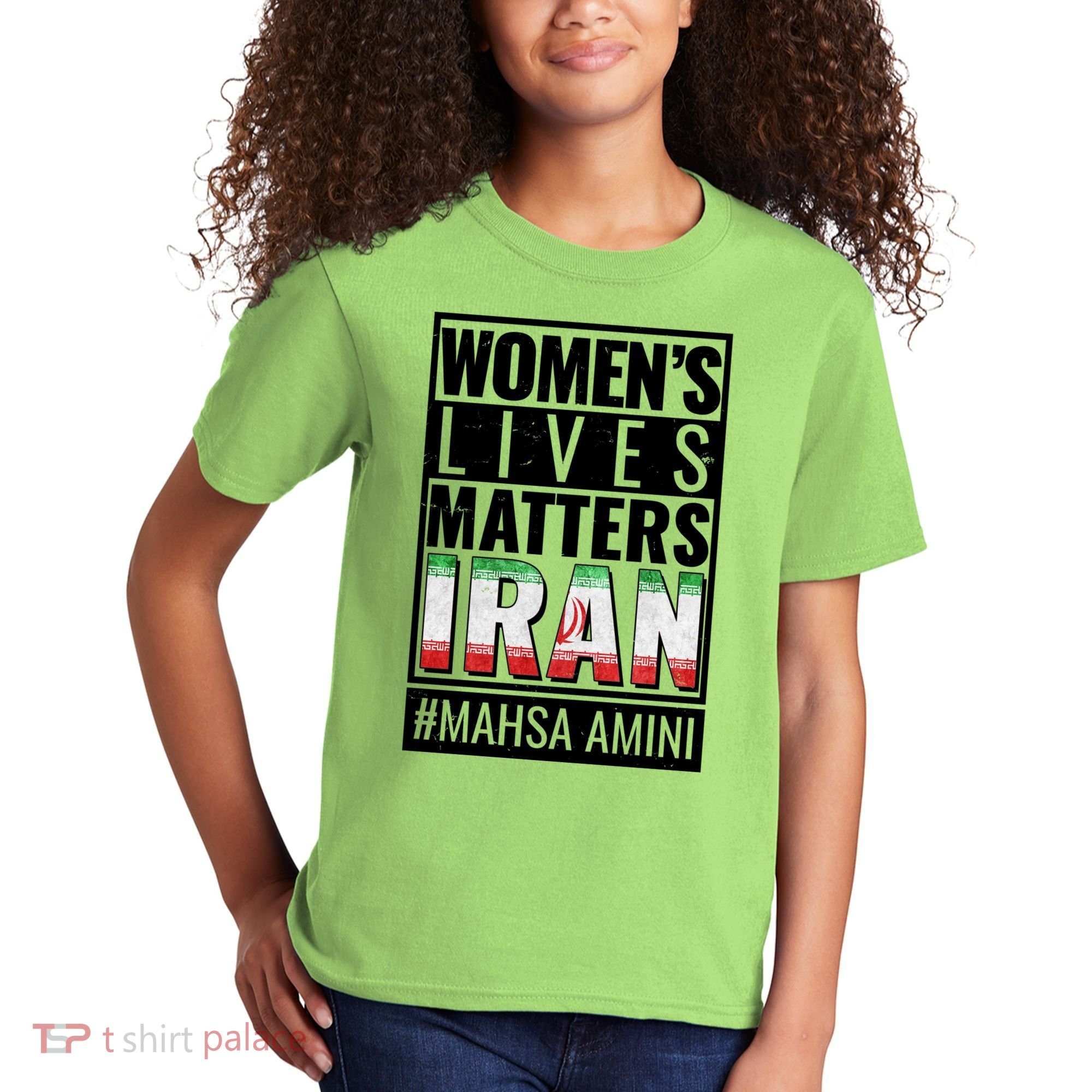 Women's Lives Matter IRAN #Mahsa Amini Kids T-Shirt
