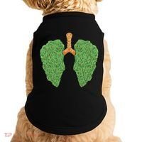 Weed Lung Marijuana Funny Doggie Tank thumb 0