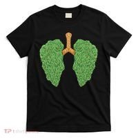 Weed Lung Marijuana Funny T-Shirt thumb 0