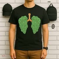 Weed Lung Marijuana Funny T-Shirt thumb 6